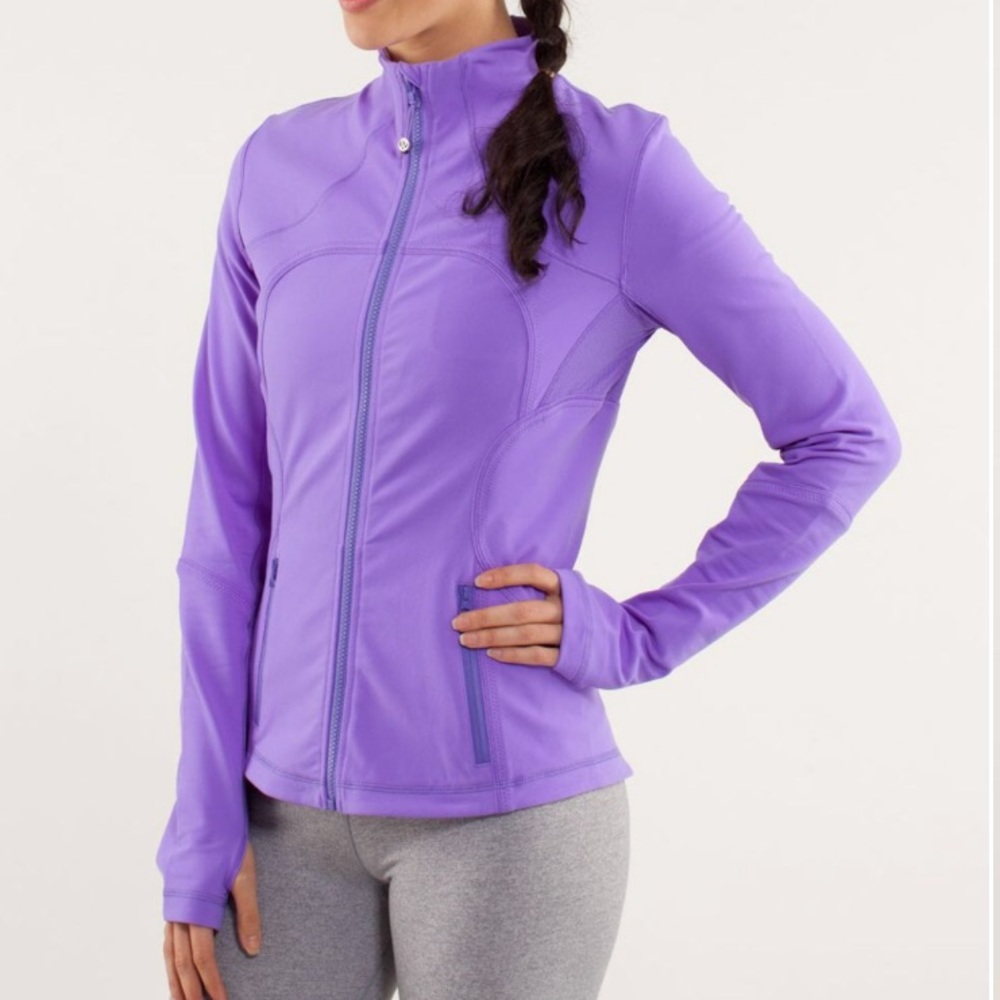 Lululemon Forme Jacket Power Purple Size 4